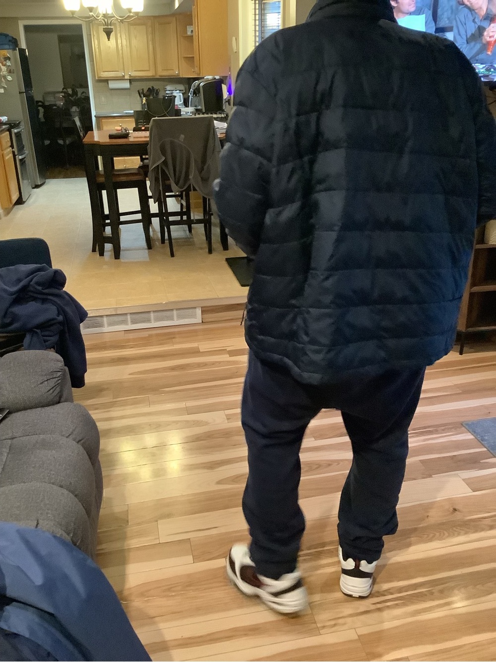 Columbia Men's Black Quilted Puffer Coat